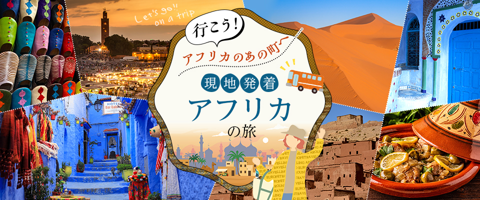 現地発着　アフリカの旅