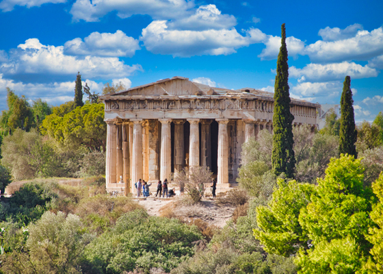 古代アゴラ（イメージ）