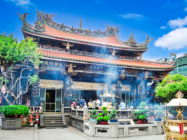 龍山寺（イメージ）プランBでご案内