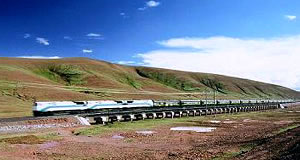 青蔵鉄道（イメージ）