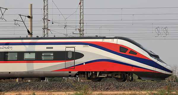 中国ラオス鉄道（イメージ）