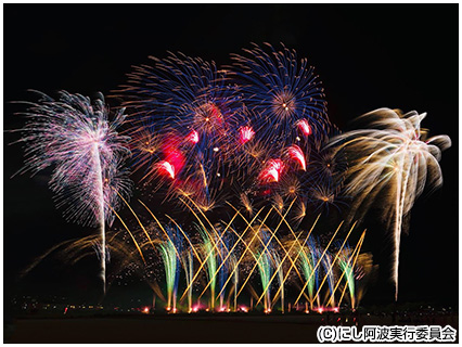 にし阿波の花火 徳島県 全国花火大会ツアー 旅行22 クラブツーリズム