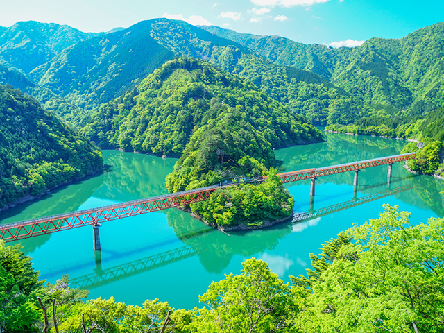 奥大井湖上駅（イメージ）