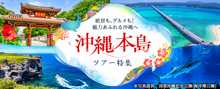 【北海道・東北・中四国・九州・沖縄発】沖縄本島ツアー｜沖縄ツアー・旅行