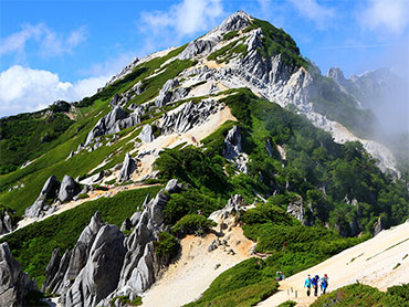 日本アルプス登山特集