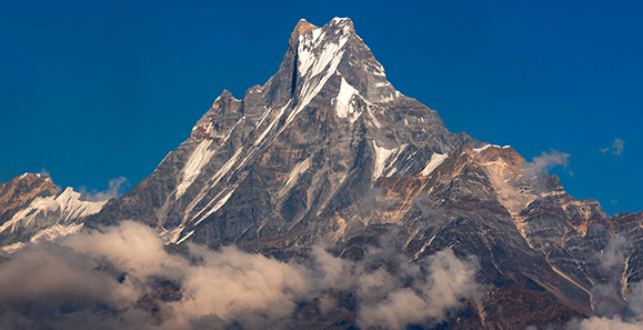 マチャプチャレを展望（イメージ）