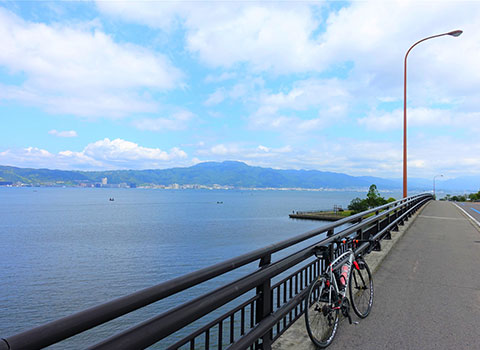 近江大橋からの眺め(イメージ)
