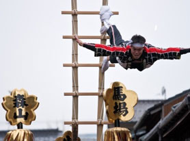 勇壮な「加賀鳶」（写真提供：石川県観光連盟）